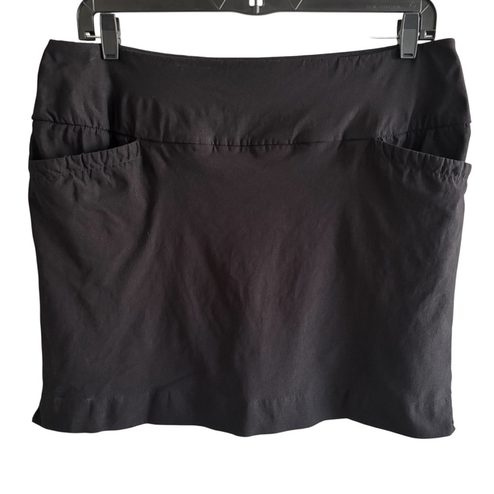 S.C. & CO. Black Skort Women’s Size XL Casual Golf Tennis Resort Wear Stretch